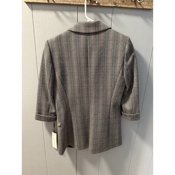 Calvin Klein Women’s Plaid Suit Jacket Blazer - Size 4 - NWT - Picture 12 of 13